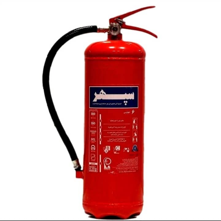 کپسول پودر و گاز ۶ کیلویی سپهر